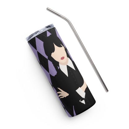 Wednesday Stainless steel tumbler - The Sandy Merchant