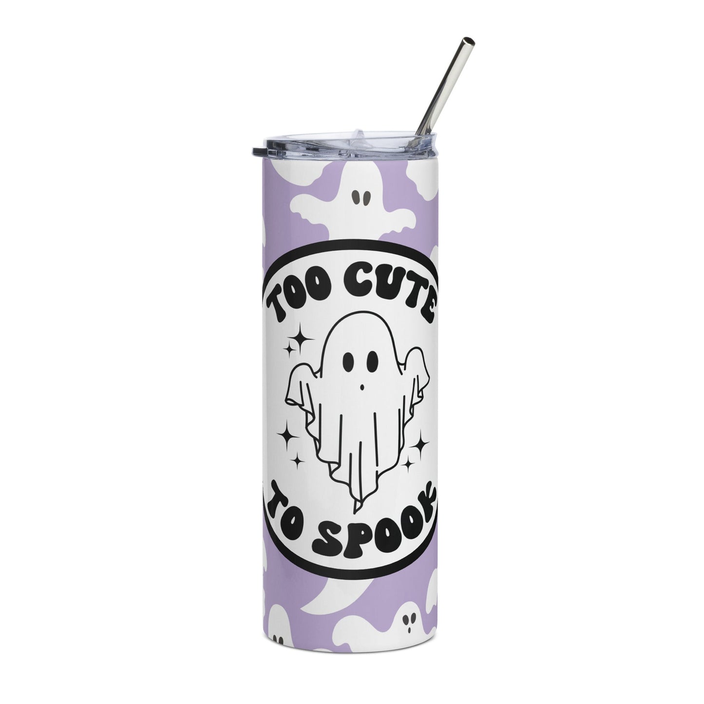 Too Cute To Spook Stainless steel tumbler - The Sandy Merchant