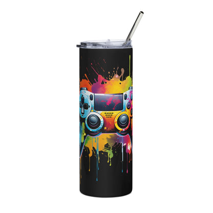Gamer Stainless steel tumbler - The Sandy Merchant