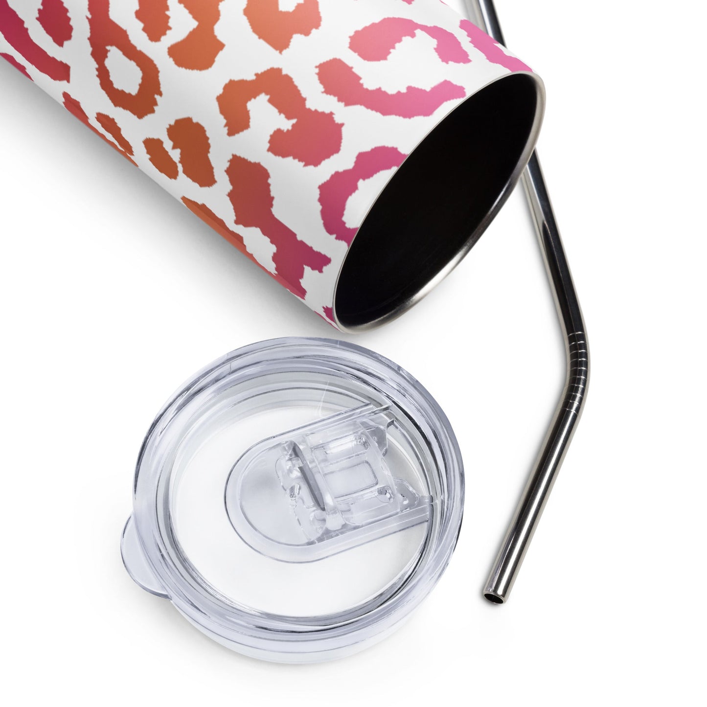 Sweet Leopard Print Tumbler