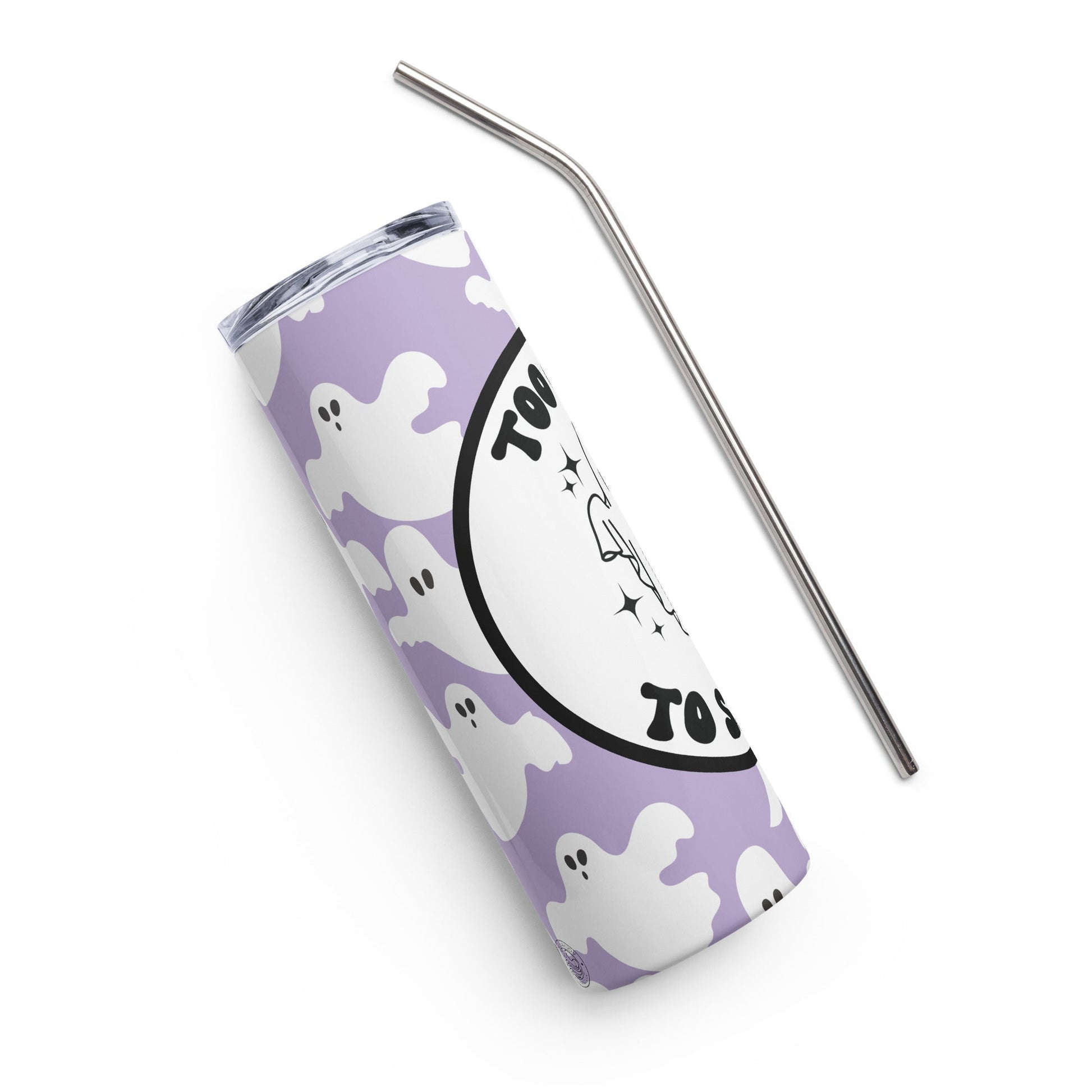 Too Cute To Spook Stainless steel tumbler - The Sandy Merchant