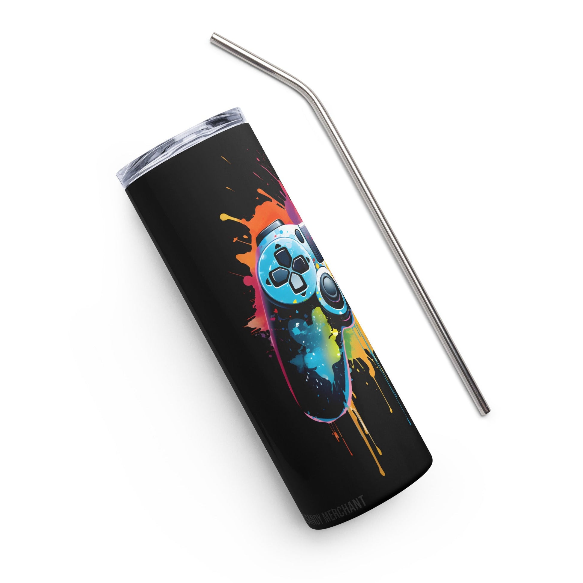 Gamer Stainless steel tumbler - The Sandy Merchant