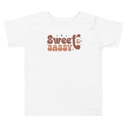 Sweet & Sassy Toddler Short Sleeve Tee - The Sandy Merchant