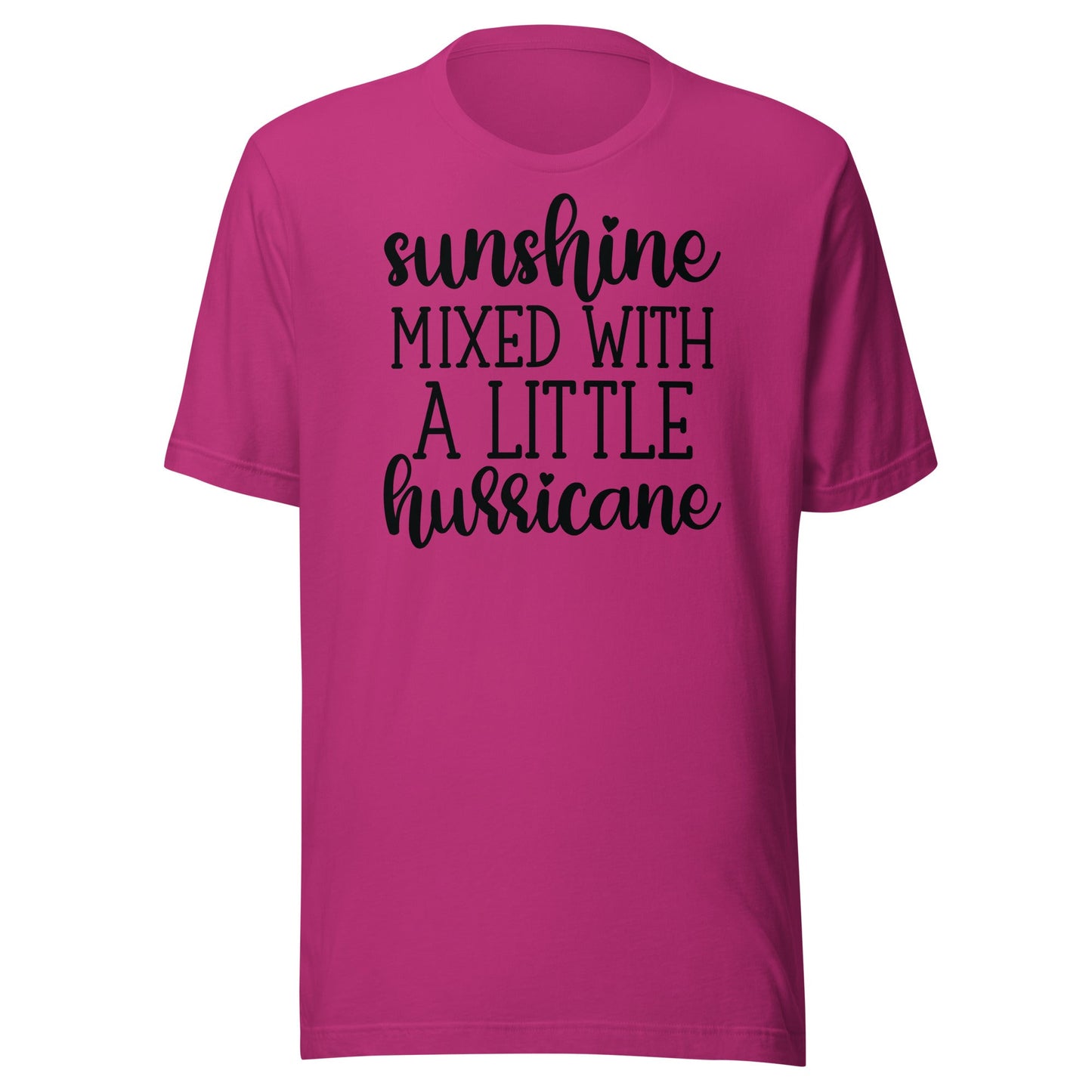 Sunshine and Hurricane t-shirt - The Sandy Merchant