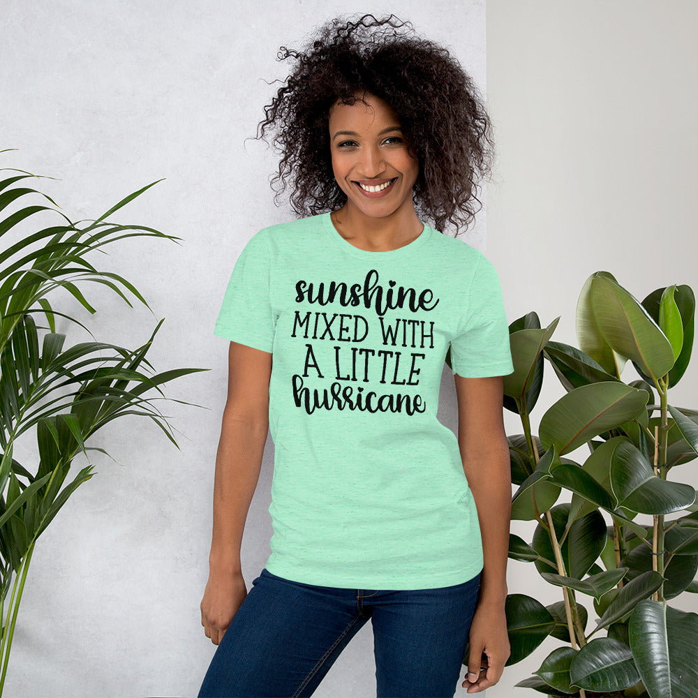 Sunshine and Hurricane t-shirt - The Sandy Merchant