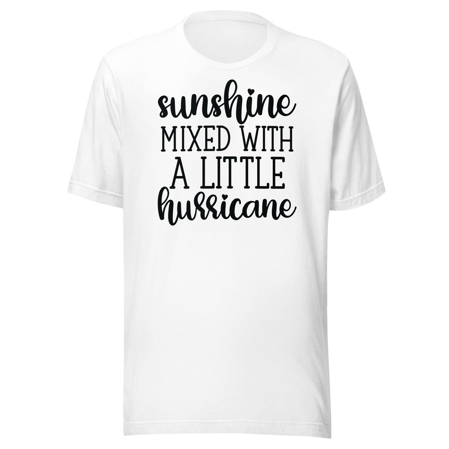 Sunshine and Hurricane t-shirt - The Sandy Merchant
