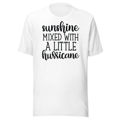Sunshine and Hurricane t-shirt - The Sandy Merchant