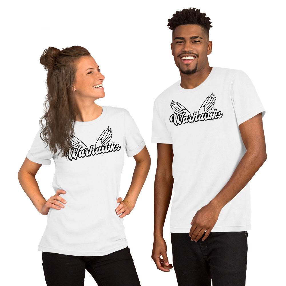 White and Black Warhawk t-shirt