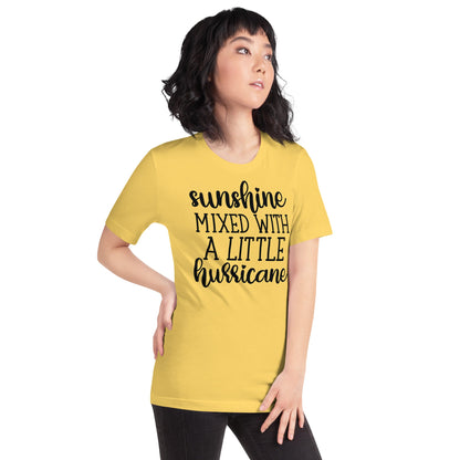 Sunshine and Hurricane t-shirt - The Sandy Merchant
