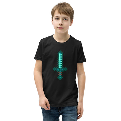 Pixel Sword Youth Short Sleeve T-Shirt - The Sandy Merchant